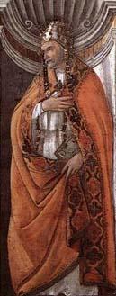 Sandro Botticelli St Sixtus II Sweden oil painting art